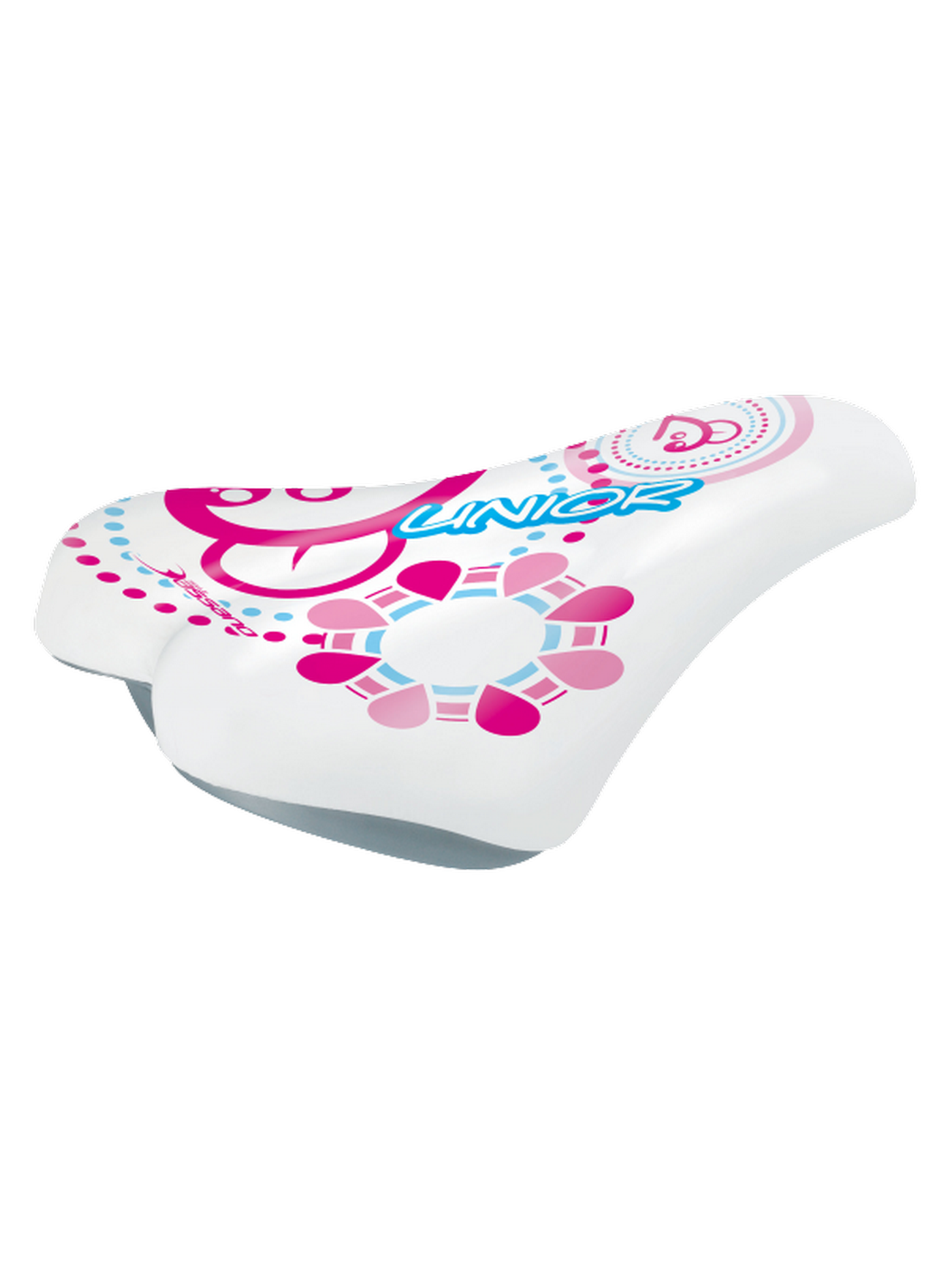 Sella Bici Bimbi RMS Junior: Comfort e Design in Bianco/Rosa